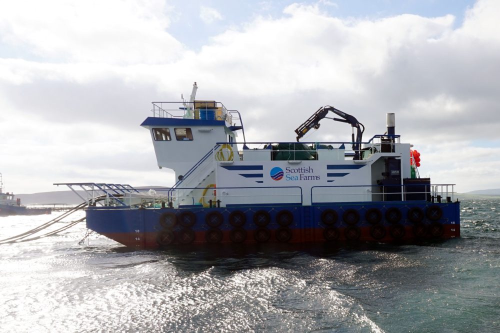 Scottish sea farms barge and addfield incinerator