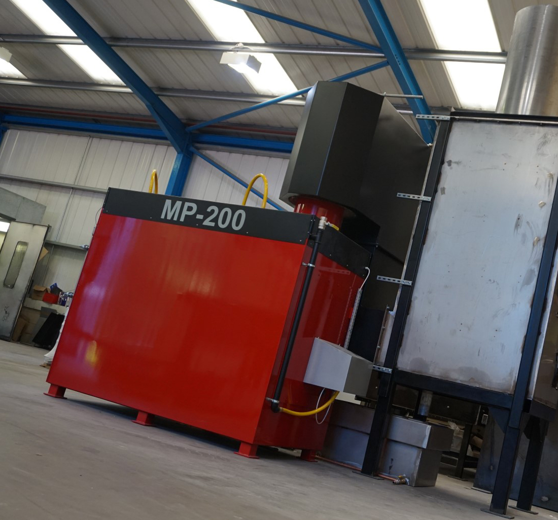 Medical Incinerator With Wet Scrubber Addfield MP-200