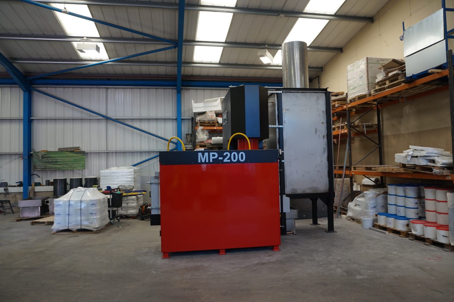 Laboratory Incinerator With Wet Scrubber
