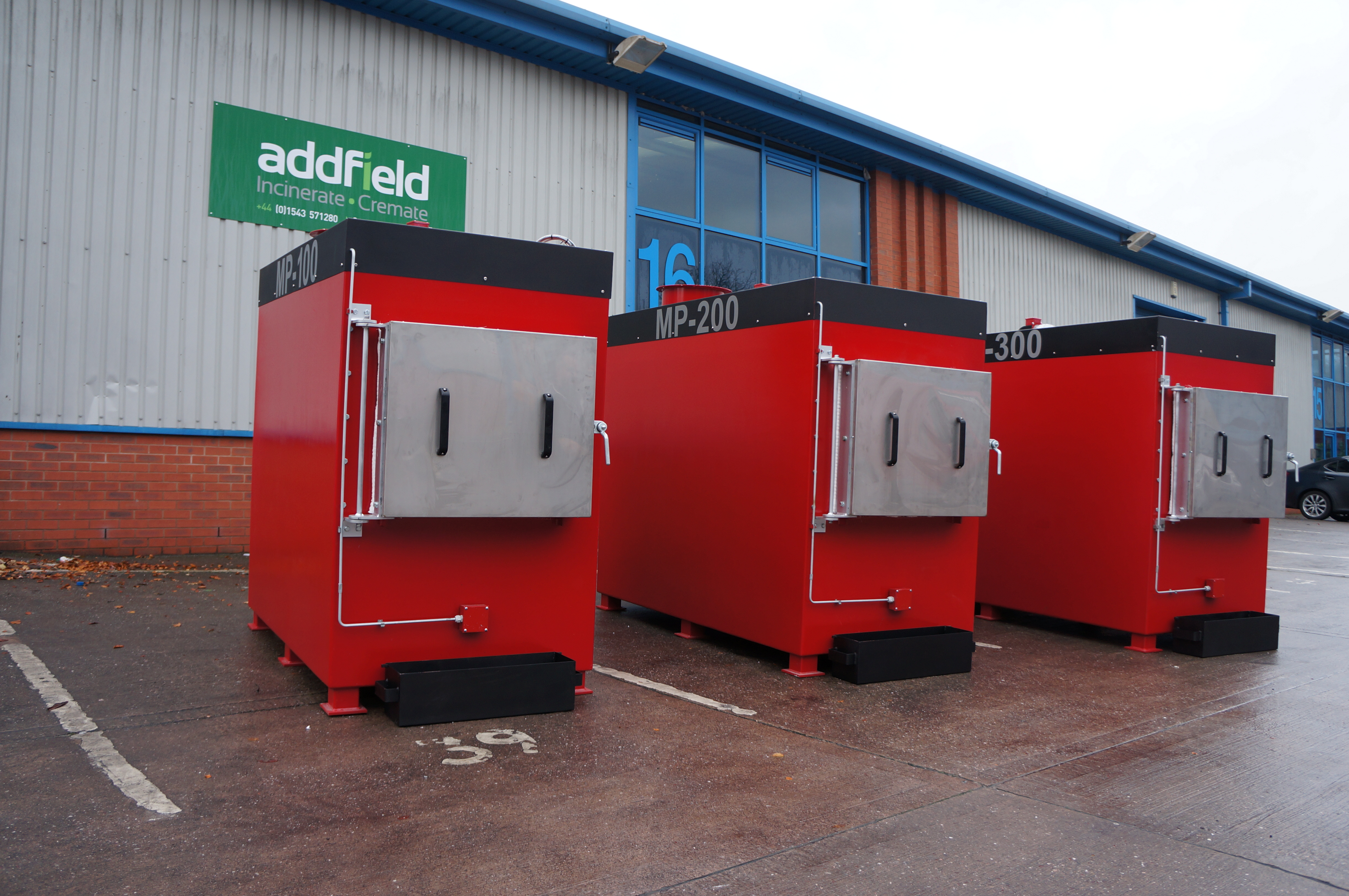 Laboratory Waste Incinerator MP200 Addfield Environmental