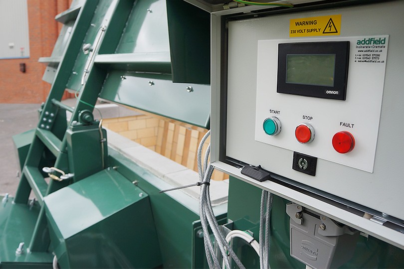 Cattle Incinerator Control Panel