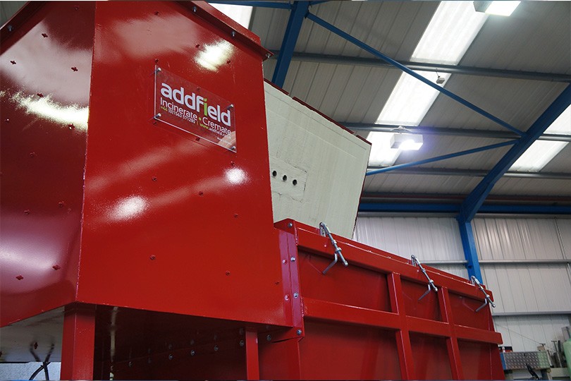 Secondary afterchamber of incineration machine Addfield-GM1300