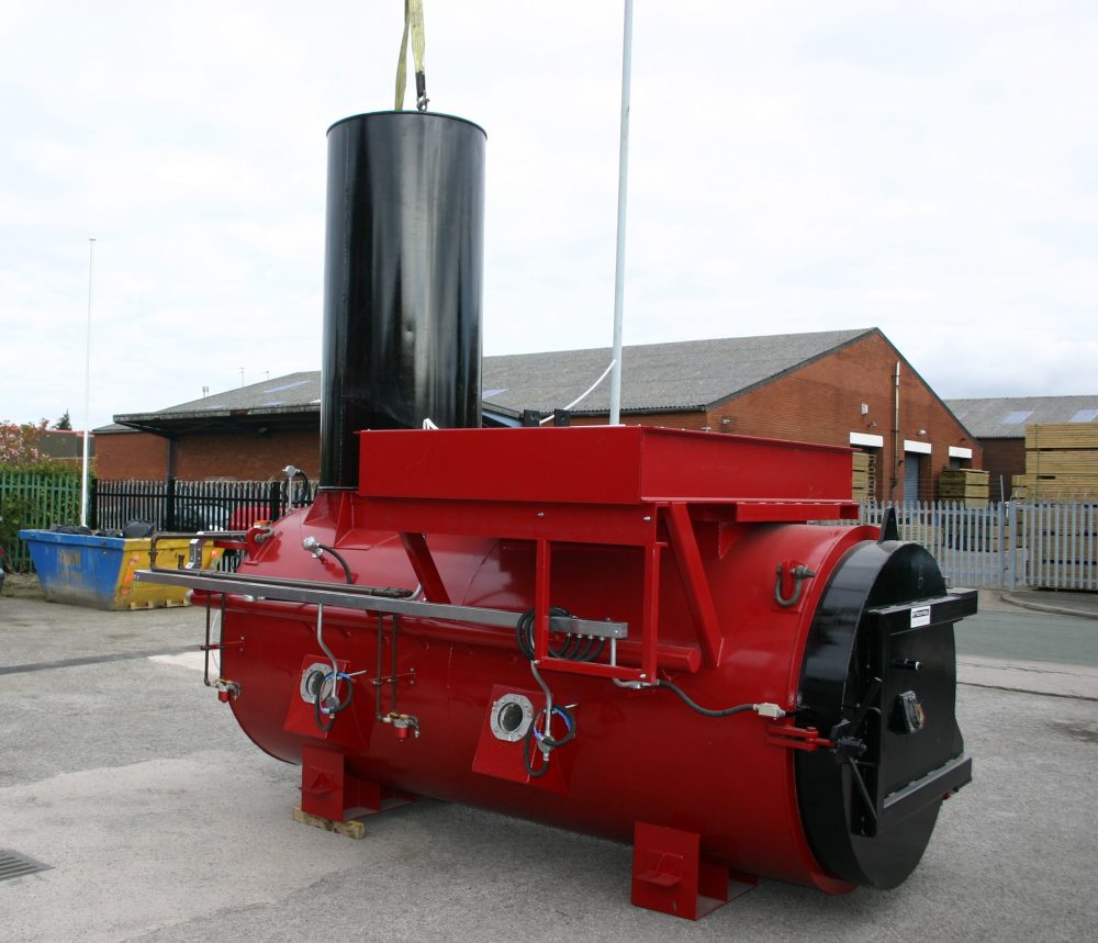 Loading of an AP200 -A200 incinerator