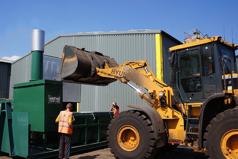 Loading of TB-AB Cow Disposal Solutions Unit