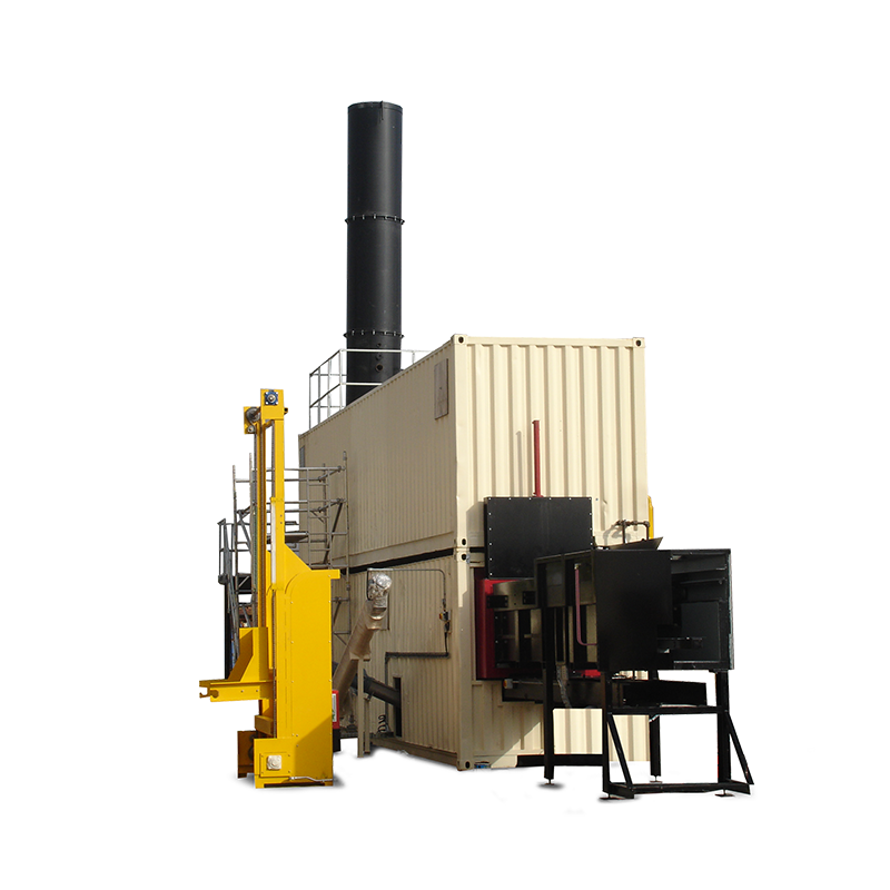 Solid Waste Incinerator G350 High Capacity Stepped Hearth