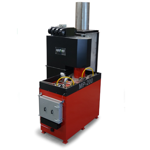 Wet Scrubber Filtration System on Medical Incinerator
