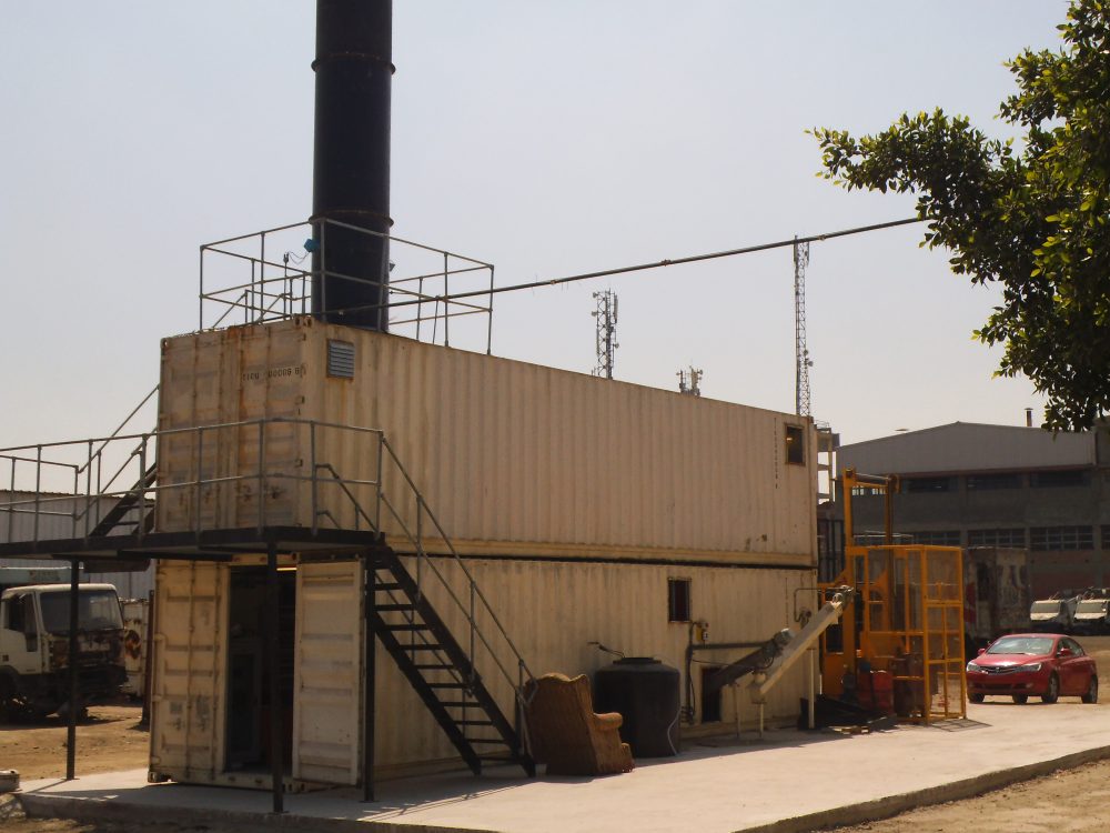 G500 Stepped Hearth Containerised Incineration Machine