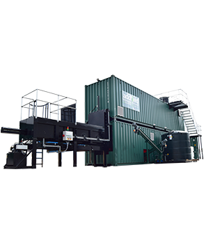 G250 Containersied High Capacity Incineration Machine
