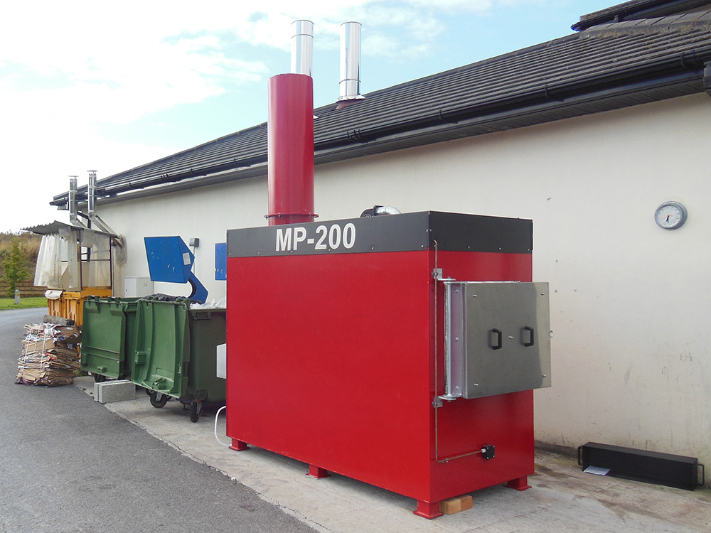 Laboratory Waste Incinerator MP200 Medical Waste Incinerator