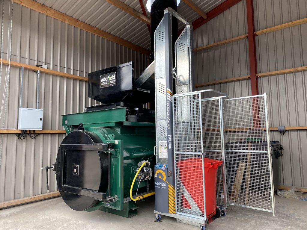 The Addfield A50L Bulk Poultry and Agriculture Incinerator