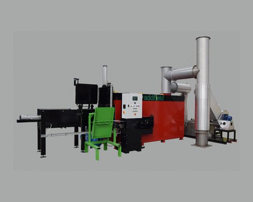 Medical Waste incinerator with Flue Gas Scrubber