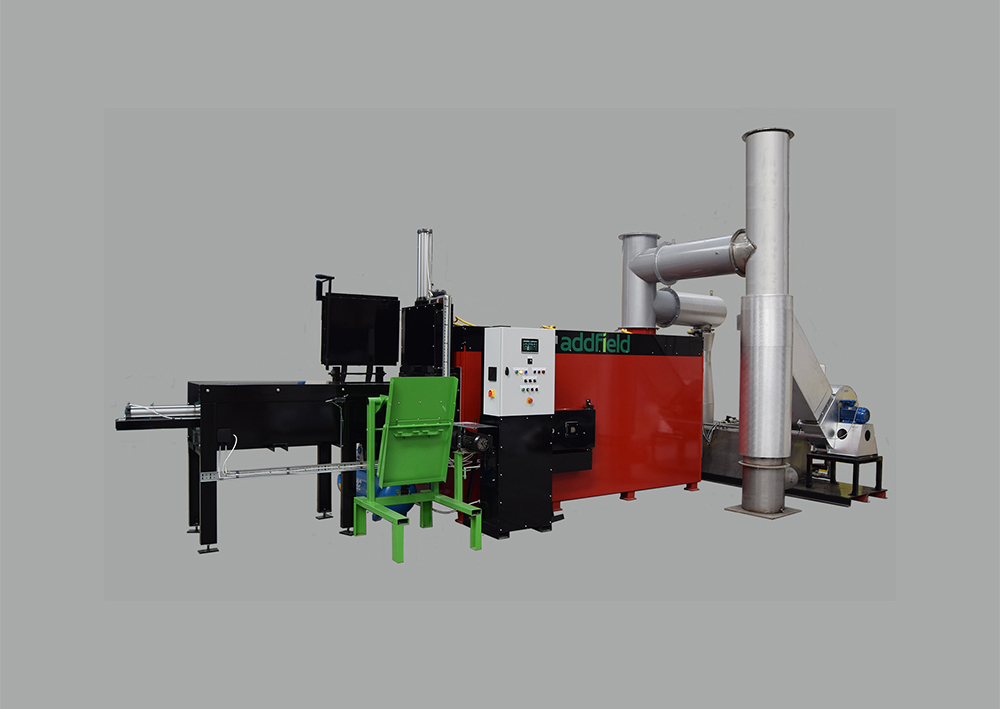 Medical Waste incinerator with Flue Gas Scrubber