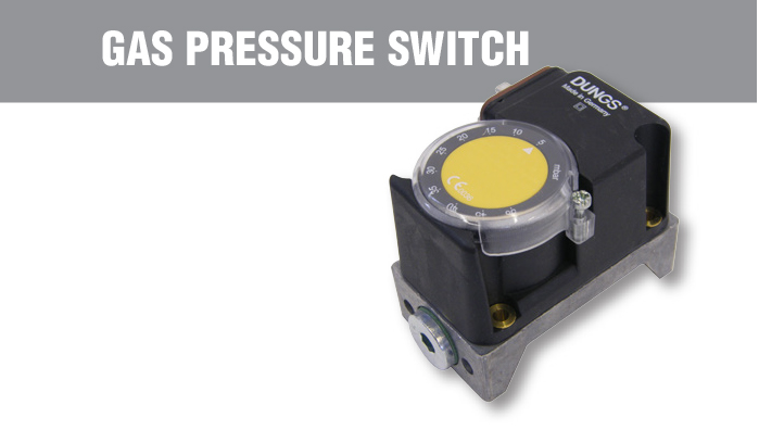 Incinerator spares Gas Pressure Switch