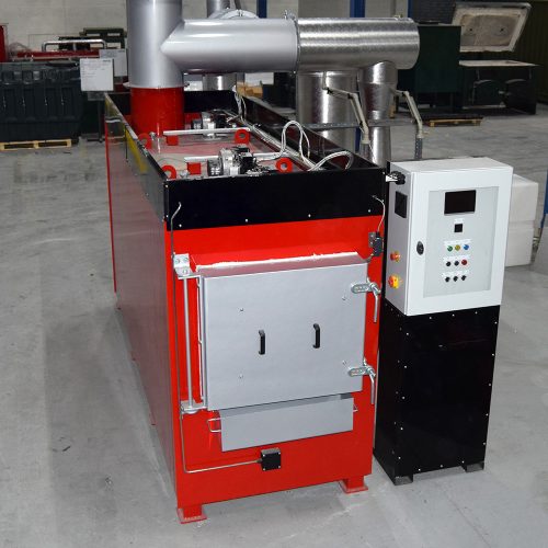 Advanced medical incinerator with clean air scrubber