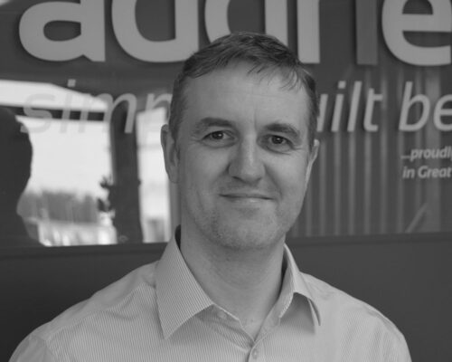 Marketing and Sales Manager Ian Gilbert
