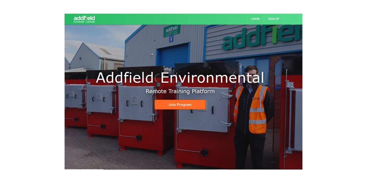Online training in incineration