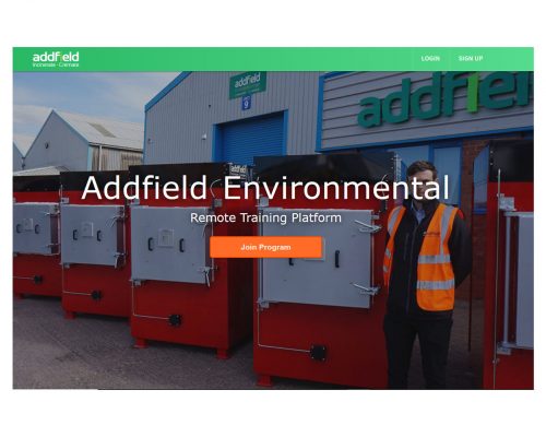 Online training in incineration