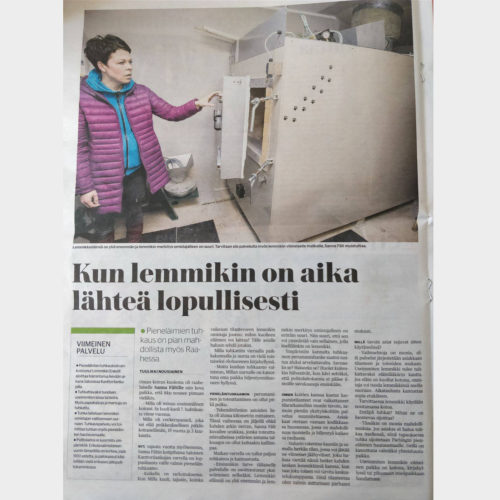 Finland Pet Crematorium new report