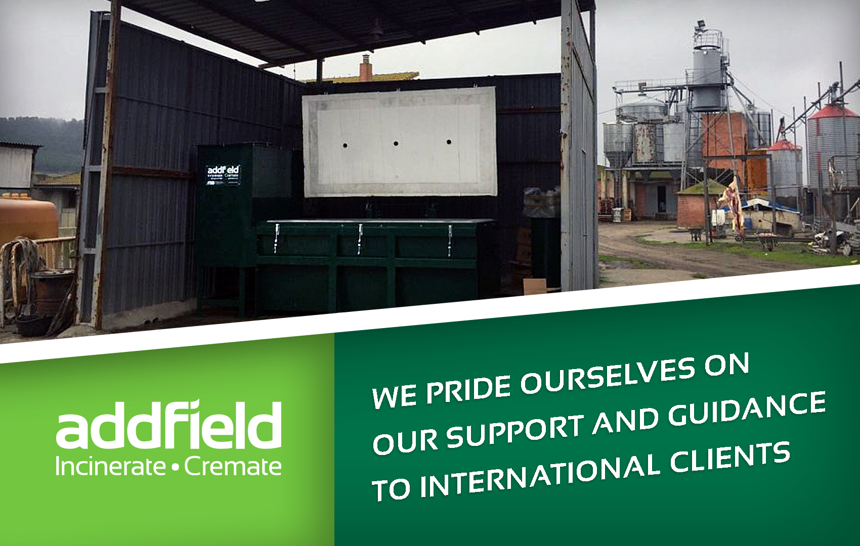 Addfield Supplying international incinerators