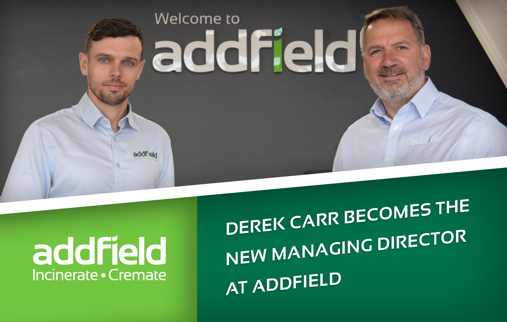 Derek Carr becomes the new managing director at Addfield