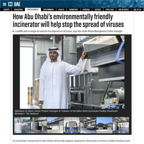 Rapid 1000 Agricultural Incinerator Tad Weer Abu Dhabi