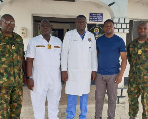 Nigerian Navy and doctors