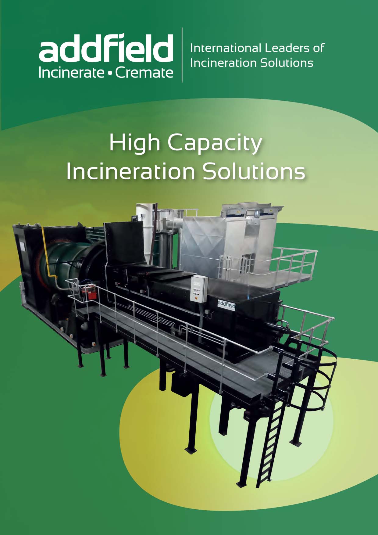 Front Cover to Addfield High Capacity Brochure