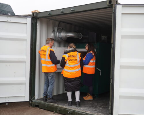 Looking inside Addfield PET200