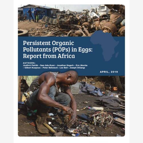 Report about POPs in Eggs front page